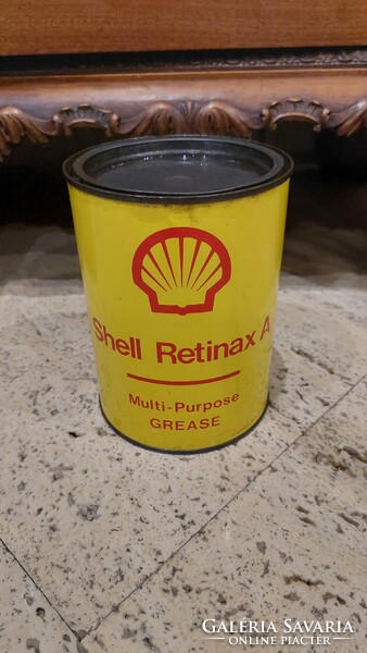 Shell Retinax A Grease Can 1 Kg és az anyag is benne van