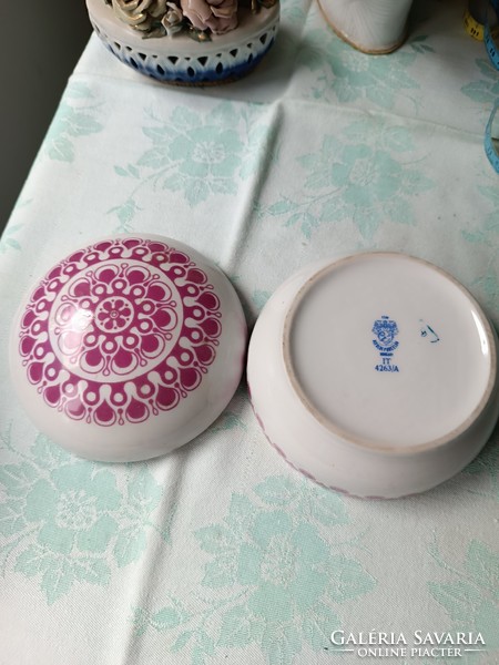 Alföldi porcelain bonbonier (diameter 12 cm)