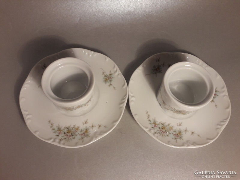 Now worth the price!!! Rosenthal - classic rose - 2 egg holders + 2 bases