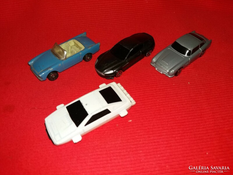 Quality metal toy car set james bond 007 4pcs into one according to pictures in description list of types