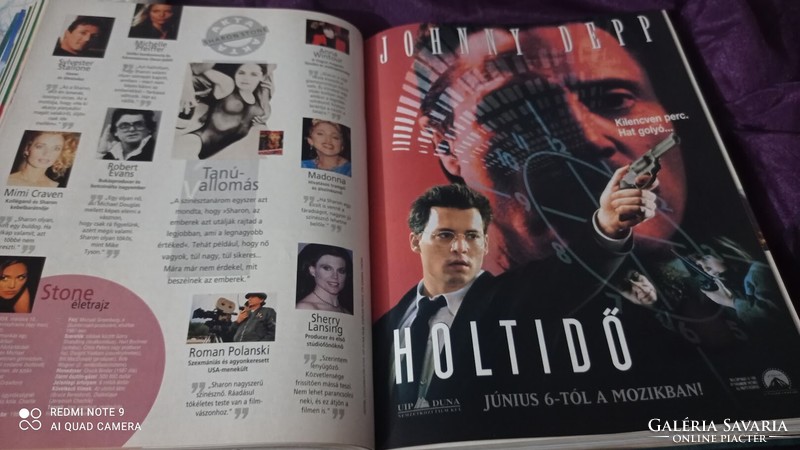 Éves Cinema Magazin 1996-os, mozi magazin könyvbe összegyűjtött számai
