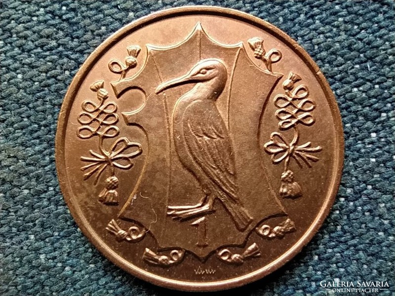 Man-sziget II. Erzsébet 1 penny 1984 PM (id67375)