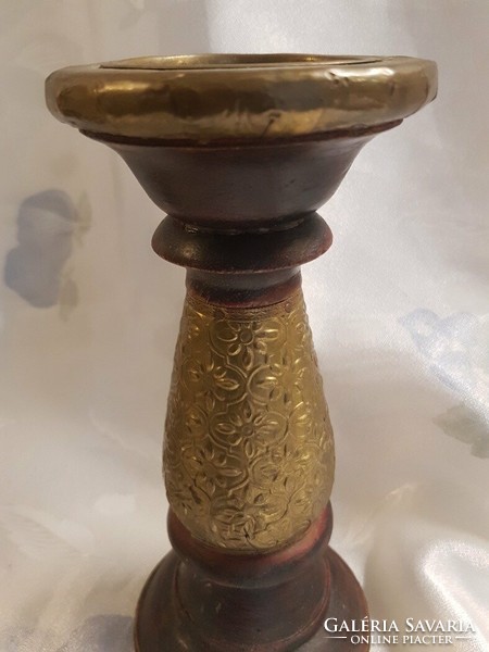 Eastern handicraft candle holder 21.5cm