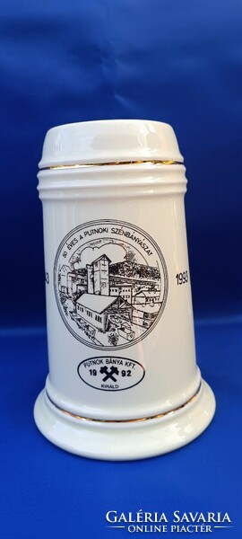 The Putnok coal mining commemorative jar is 50 years old