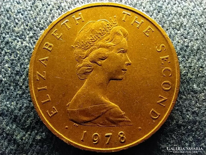 Man-sziget II. Erzsébet 2 penny 1978 PM (id62349)