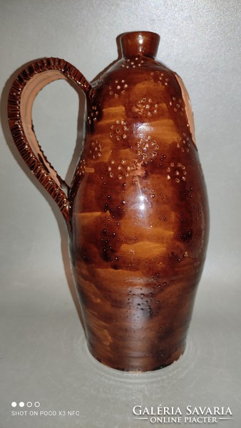 Worth it unique!! Ceramic jug-shaped amphora