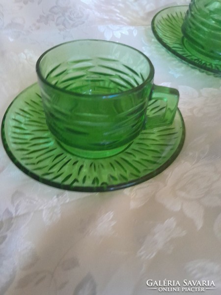 Zöld pohár  gyönyörű hibátlan