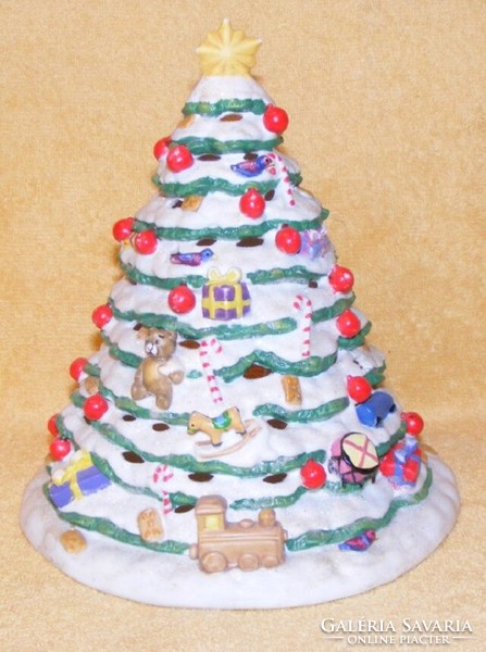 Partylite karácsonyfa alakú mécsestartó