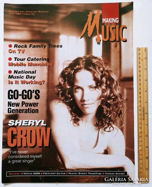 Making music magazine 95/6 sheryl crow go-go's new power generation radiohead dylan