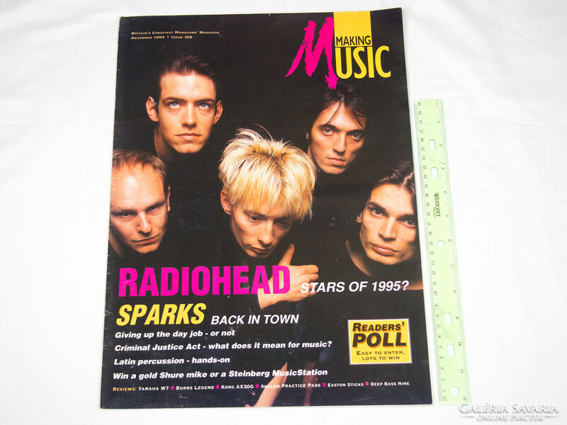 Making Music magazin 94/12 Radiohead Sparks Bruce Springsteen Todd Rundgren