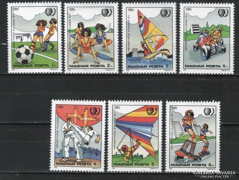 Hungarian postman 3880 mbk 3706-3712