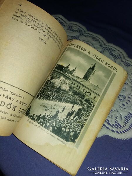 Antik 1941 Érdekes regények : Tersánszky Józsi Jenő A bátor nyírőlegény könyv Magyar Népművelők