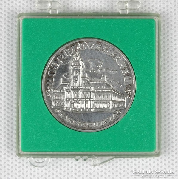 1O579 peak victory: hódmezővásárhely council house silver-plated medal