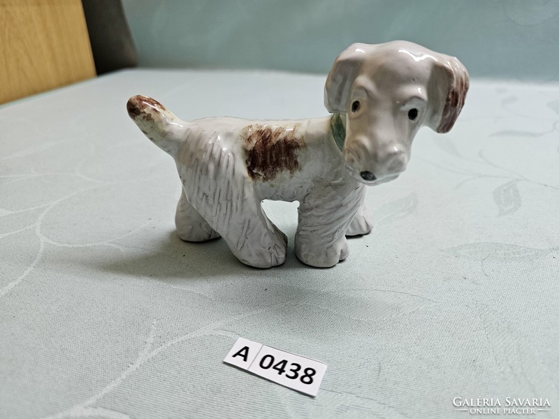 A0438 iszepy (?) Ceramic dog 10 cm