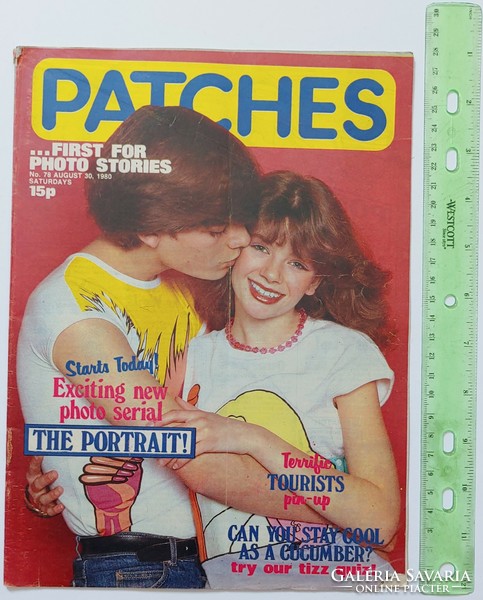 Patches magazine 80/8/30 the tourists poster loretta lynn