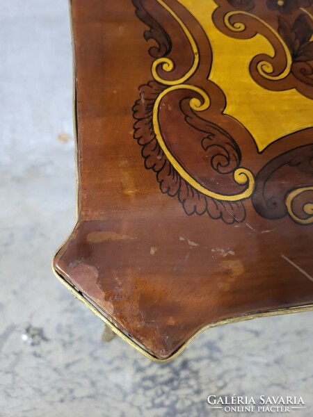 Inlaid empire side table, small table