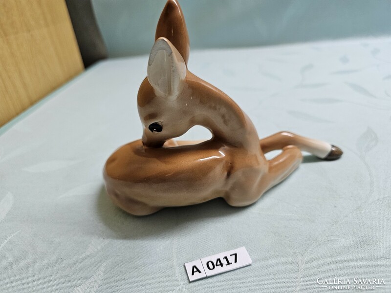 A0417 ceramic deer 14x20 cm