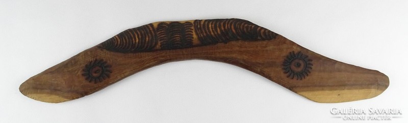 1O800 original carved large Australian boomerang boomerang 50.5 Cm