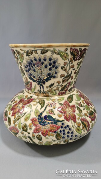 Antique zsolnay large vase