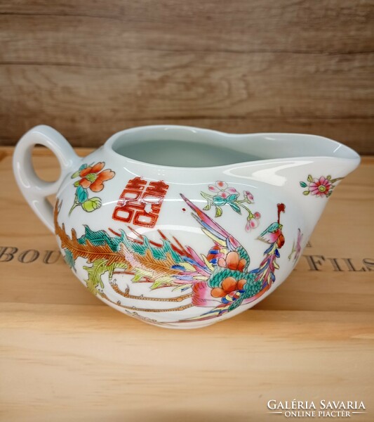 Chinese tea set-family rose dragon and phoenix