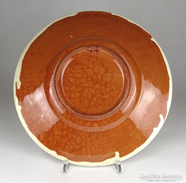 1O688 szabo lajos Mezőtúr ceramic wall plate 27 cm