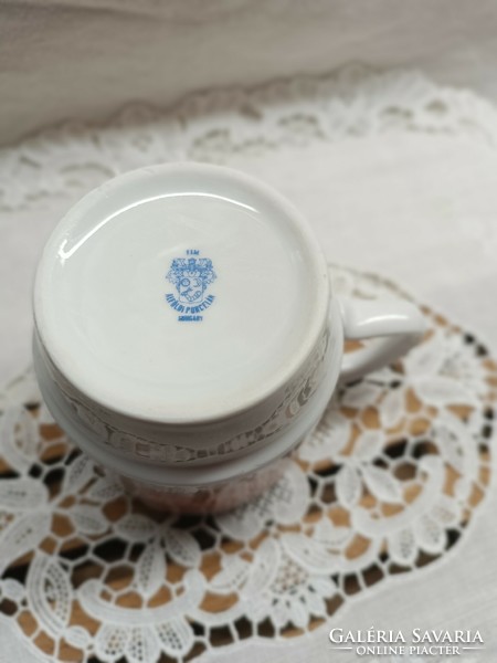Alföldi porcelain skirted mug with a rare pattern