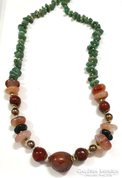 Beautiful mineral necklace 56 cm