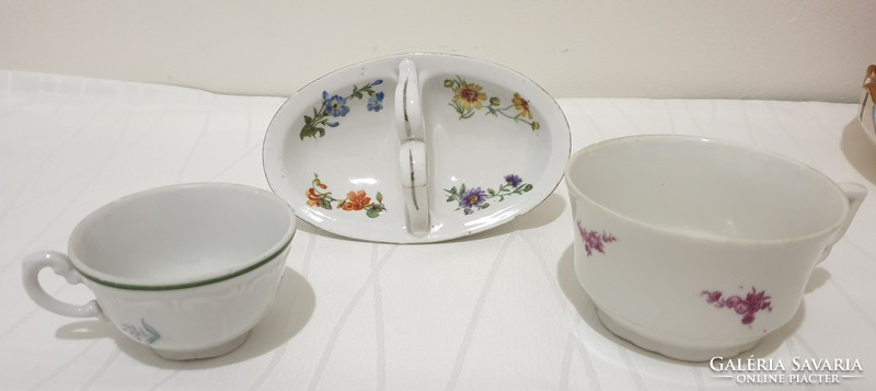 3 pieces of Zsolnay porcelain