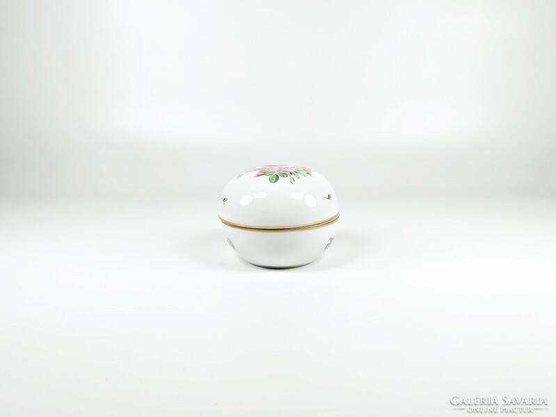 Herendi, WC pattern bonbonier, hand-painted porcelain, flawless! (J320)