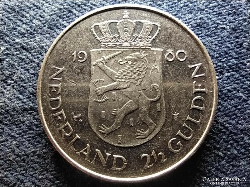 Hollandia Beatrix (1980-2013) 2 1/2 Gulden 1980  (id80245)