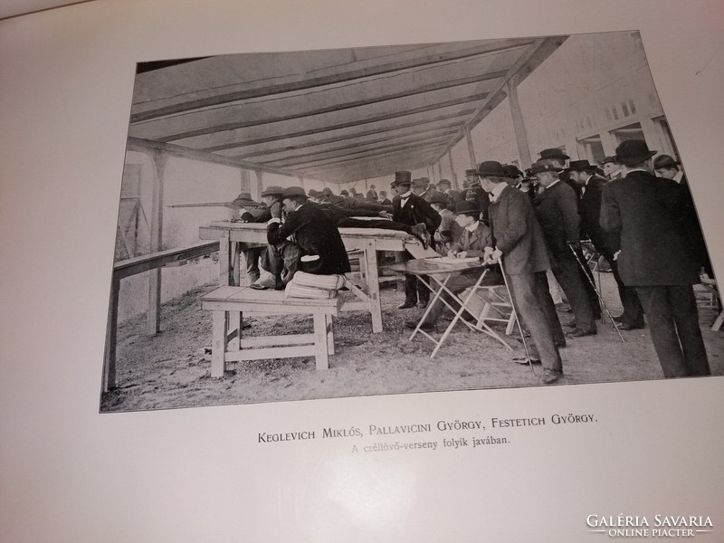 Antique Hungarian a / 3 photo series from the 22nd May 1904 - Szentlőrinc shooting competition in beautiful condition