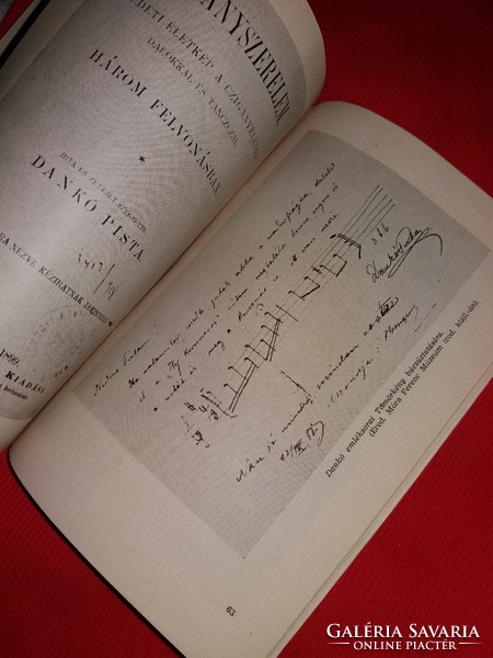 1958 Csongor : Dankó Pista életrajzi könyv CENTENÁRIUMI kiadás a képek szerint HAZAFIAS NÉPFRONT