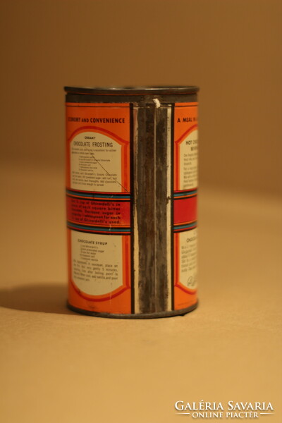 Ghirardelli Vintage American Cocoa Metal Tin Tin Tin Box