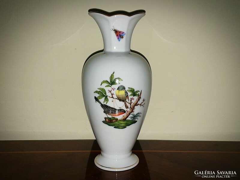 Herendi Rothschild váza 19cm
