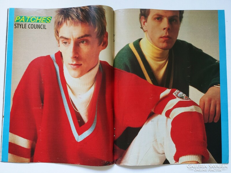 Patches magazin 86/6/21 Style Council poszter Belouis Some