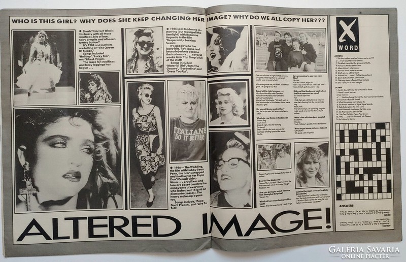 Jackie magazin 86/11/8 Michael J Fox Ridgeley Wham Madonna Gary Numan Sharpe Five Star Cutting Crew
