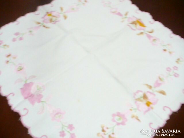 Beautiful pink Kalocsa tablecloth