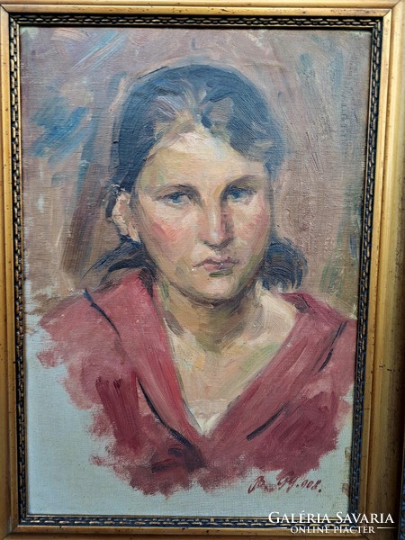 B. Gy. jelz. : Női portré