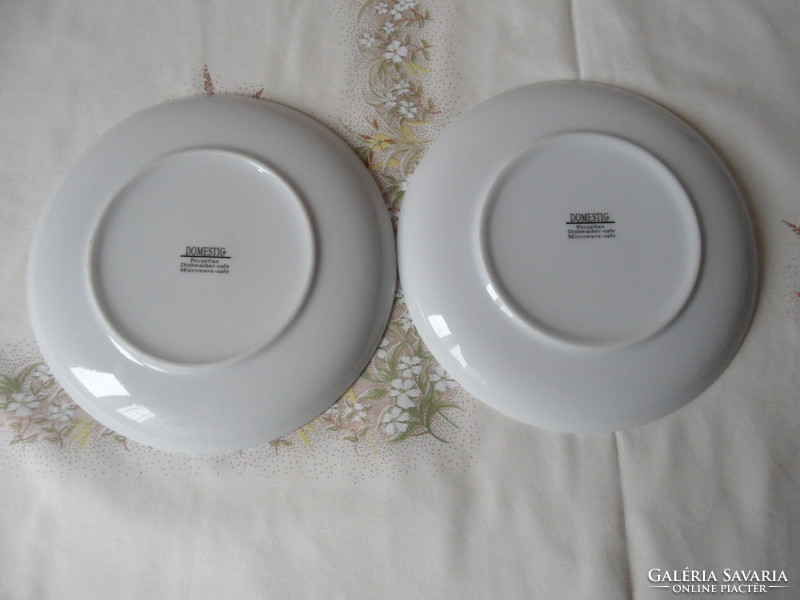 Domestic porcelain children's plate (2 pcs.)