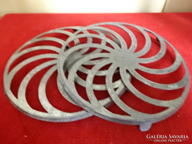 Aluminum Pot Stand, diameter 20.5 cm. 2 pcs for sale together Jókai.