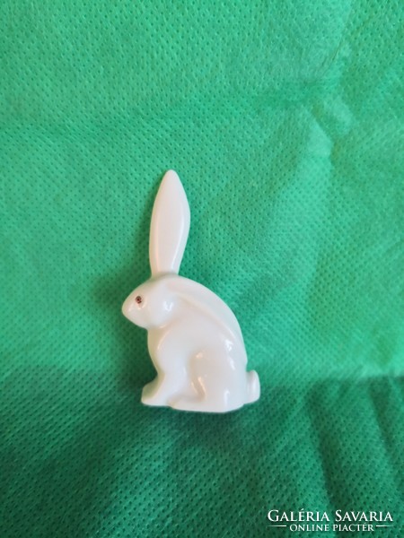 Antique Herend porcelain bunny, rabbit with eared ears