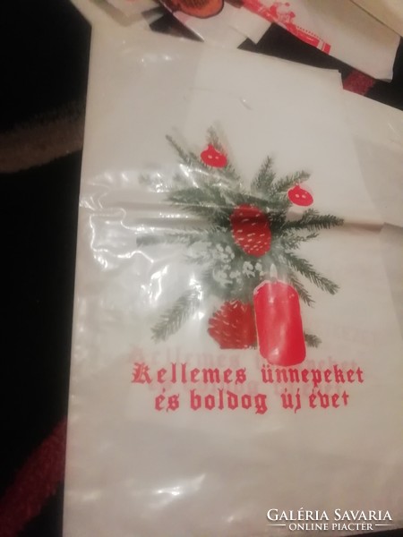 Rare retro bag from a collection. Christmas
