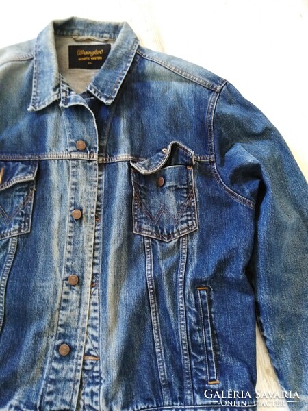 Wrangler - men's denim jacket / from the 80s