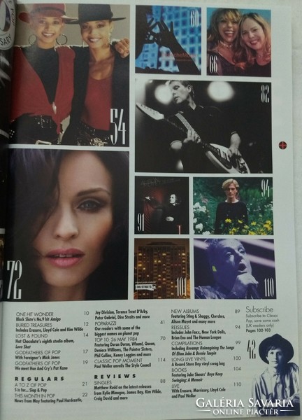 Classic Pop magazin 18/5 - Kylie Minogue - Exkluzív előfizetői címlap