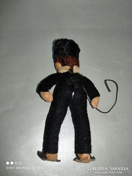 Antique chimney sweep figure doll Christmas tree decoration