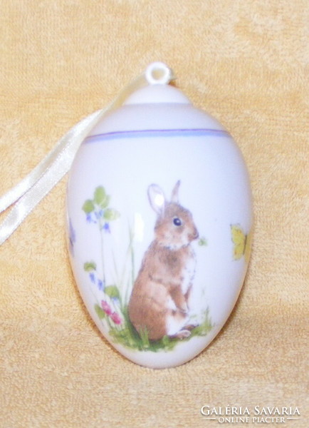Hutschenreuther porcelain bunny Easter egg decoration