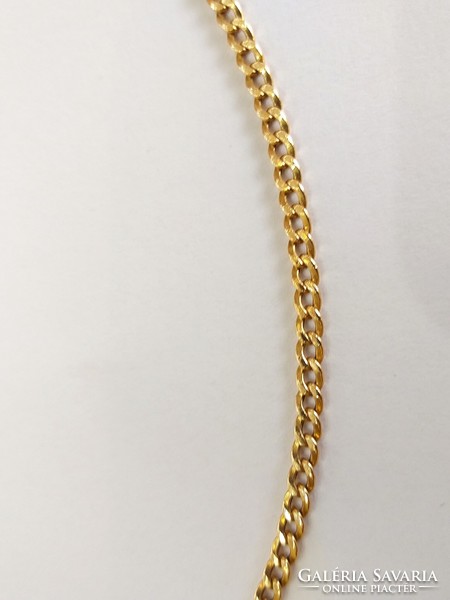 14 Carats, 5.81g. Gold armor necklace. 58cm (no. 23/47)