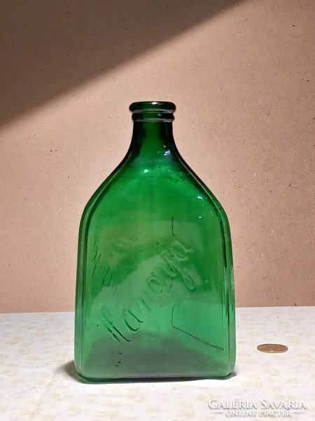 Bottle with old ant inscription