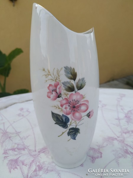 Hollóháza porcelain flower vase for sale! 20 Cm