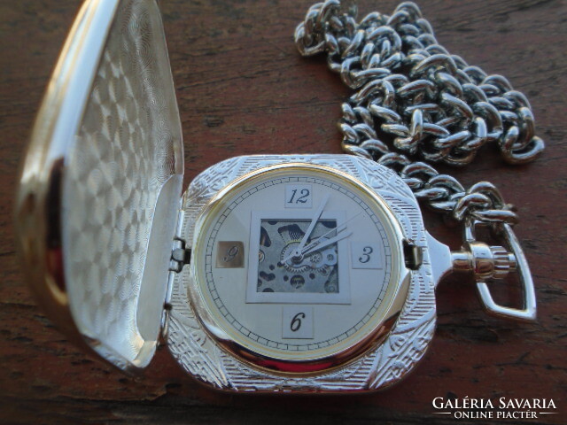 Tibetan silver ffi pocket watch mechanical